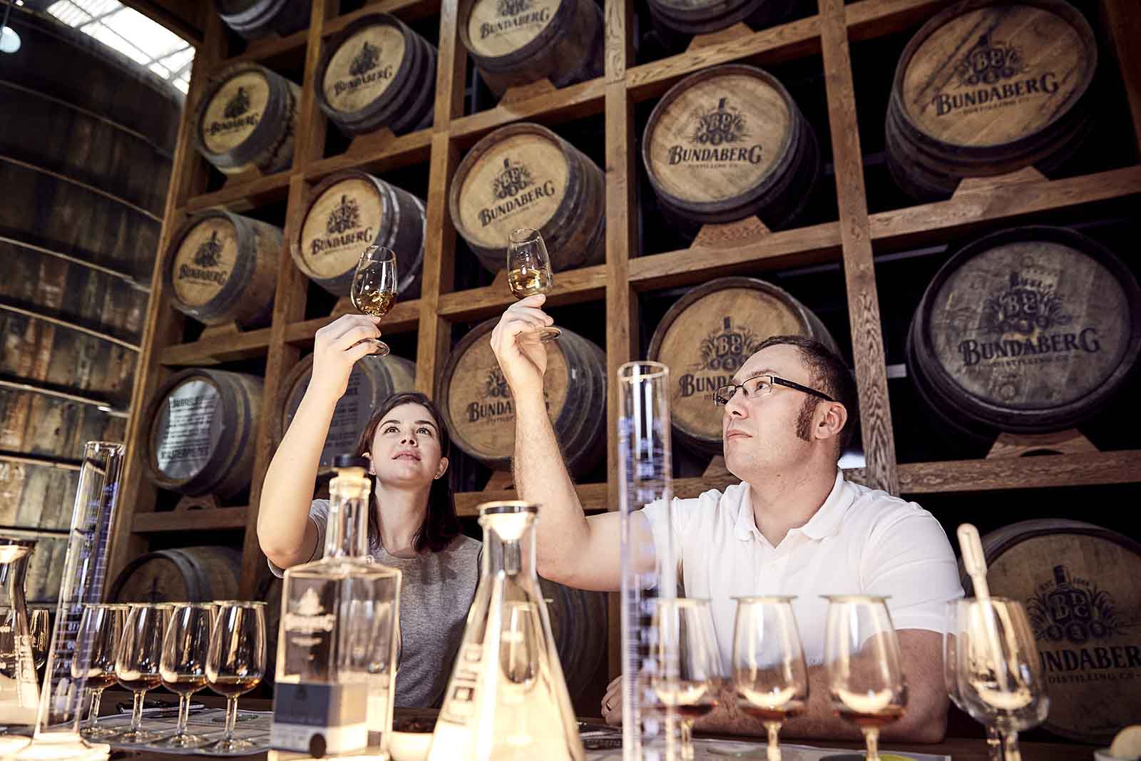 Inside the Bundaberg Rum Blendatorium, Queensland | Blend your own rum in Bundaberg