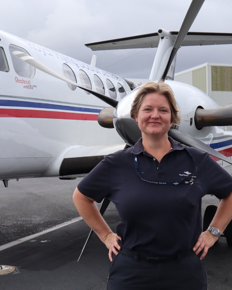 Hayley Wood, Network Support Pilot, RFDS