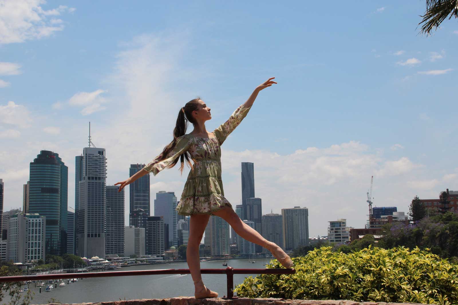 Libby at Kangaroo Point, Brisbane