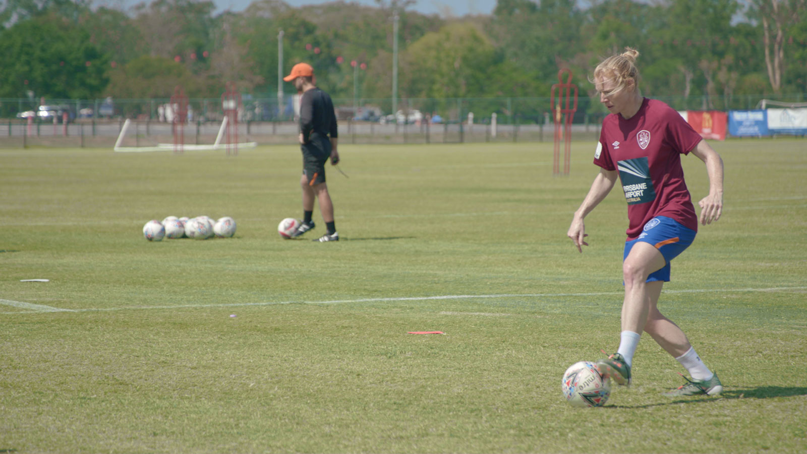 The Brisbane Roar Westfield W-League team has a strong bond